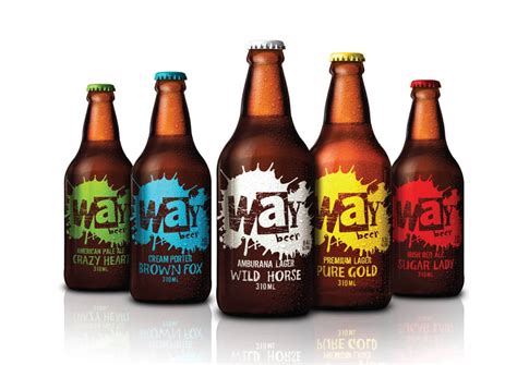 Cerveja Way Beer Chega Ao Mercado Em Meia Garrafa Embalagemmarca