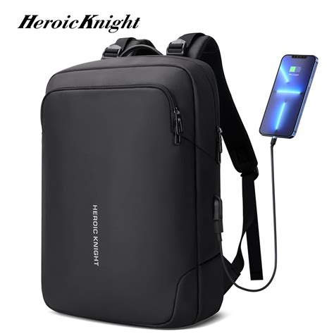 Heroic Knight Mochila De Neg Cios Imperme Vel Mochilas Laptop Expans