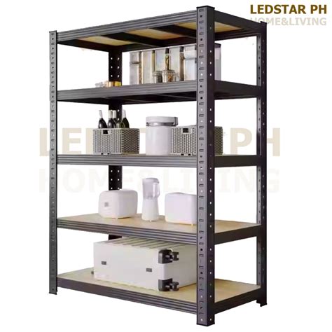 Adjustable Height Steel Rack Boltless Rack 5 Layer Heavy Duty Stante