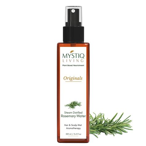 Buy Mystiq Living Rosemary Water For Hair Growth Mist Spray Steam