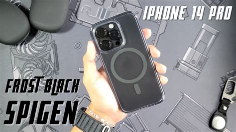 Spigen Ultra Hybrid Frost Black With MagSafe Unboxing Review