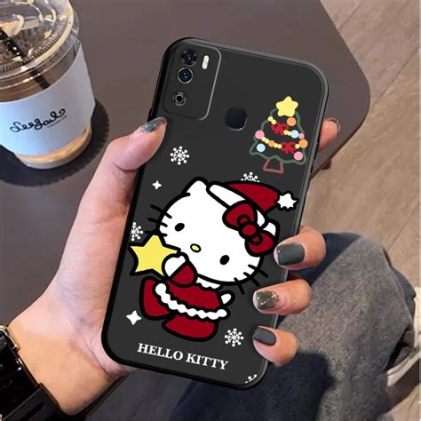 ปลอกสาหรบ INFINIX HOT PLAY X INFINIX HOT PLAY X SMART สไตลครสตมาสเคสโทรศพท