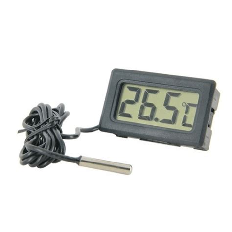 Tpm Digital Lcd Thermometer Hygrometer With Probe Temperature Sensor