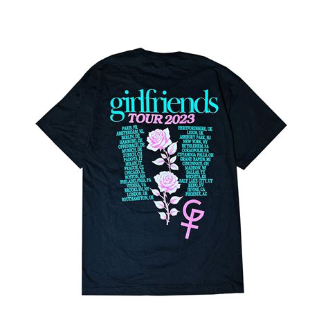 Girlfriends 2023 Tour S/S Tee - Black