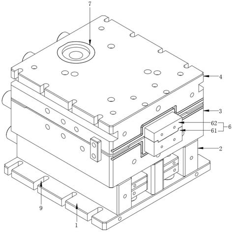 一种新能源汽车电机电控外壳成型模具及其成型工艺的制作方法