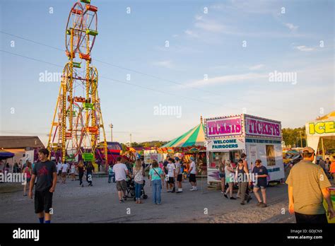 CLINTON, TN - JULY 2016: Scene from the last day of the Anderson County ...