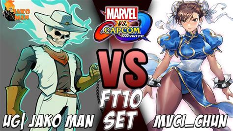 Mvci Ft Set Ug Jako Man Vs Mvci Chun Youtube