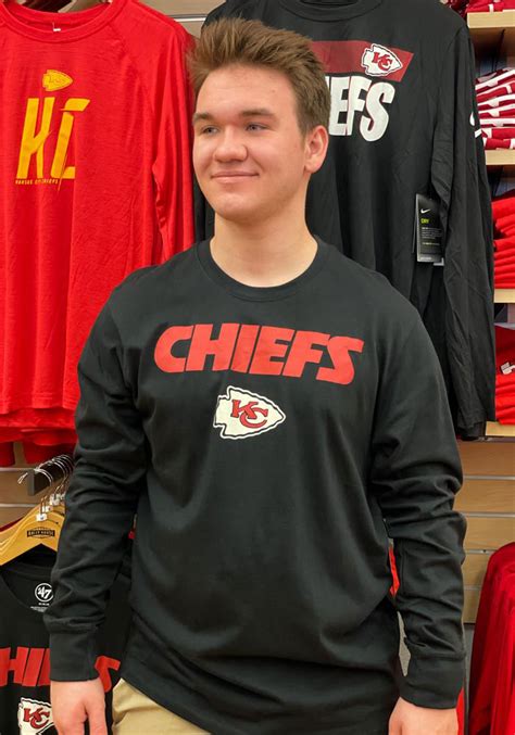 47 Kansas City Chiefs Black Pregame Long Sleeve T Shirt 48003735 Kc