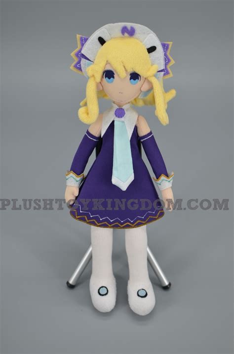 Histoire Plush from Hyperdimension Neptunia - PlushtoyKingdom.com