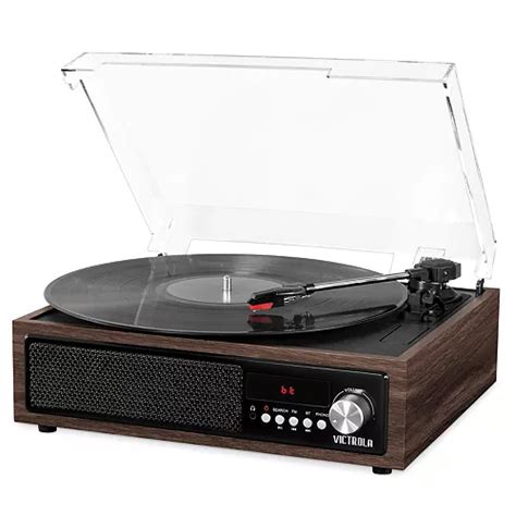 Victrola 3-in-1 Bluetooth Record Player with Built-in Speakers