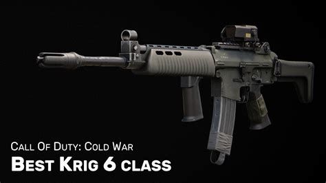 Best Krig Class And Loadout In Cold War Rock Paper Shotgun