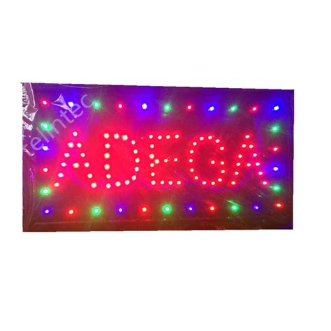 Painel Led Letreiro Luminoso Placa Adega Shopee Brasil