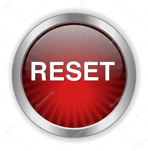 Reset button icon Stock Vector by ©sarahdesign85 70280485