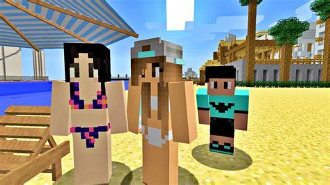 Espiei As Meninas De Biquini O Filme Minecraft Youtube