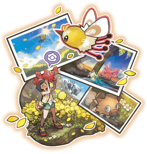 File:Sun Moon Poké Finder artwork.png - Bulbapedia, the community ...