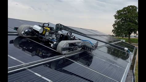 Cleaning Agri Pv Installations With A Solar Panel Cleaning Robot