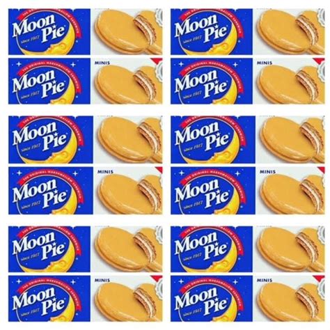 Moon Pie Minis Marshmallow Sandwich Mini Pies 6ct 1 Box