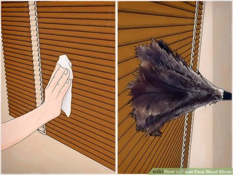 3 Ways to Clean Faux Wood Blinds - wikiHow