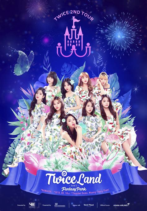 Twice Nd Tour Twiceland Zone Fantasy Park In Bangkok