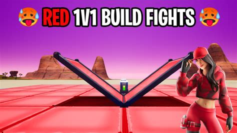 Red V Build Fights By Outer Fortnite