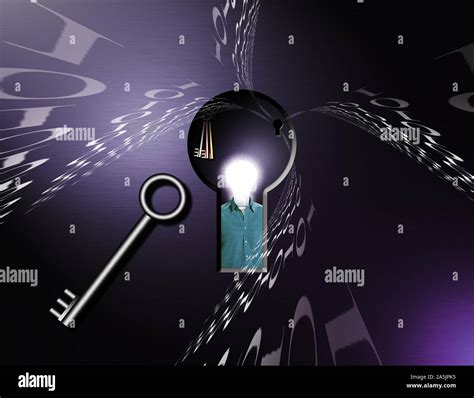 Peeping Through Keyhole Hi Res Stock Photography And Images Alamy