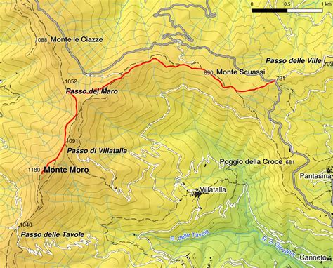 Monte Moro Dal Passo Delle Ville L Appenninista