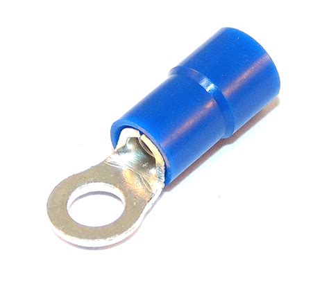 Insulated Ring Terminal Crimp M Mm Blue