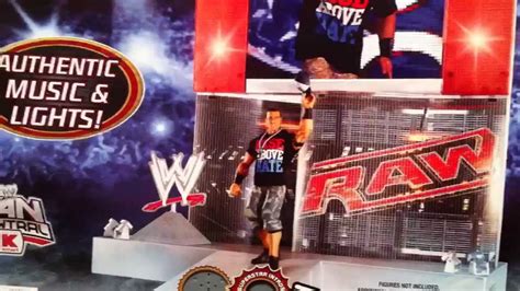 WWE ACTION INSIDER RAW Entrance Stage Mattel Kmart Exclusive Grim S