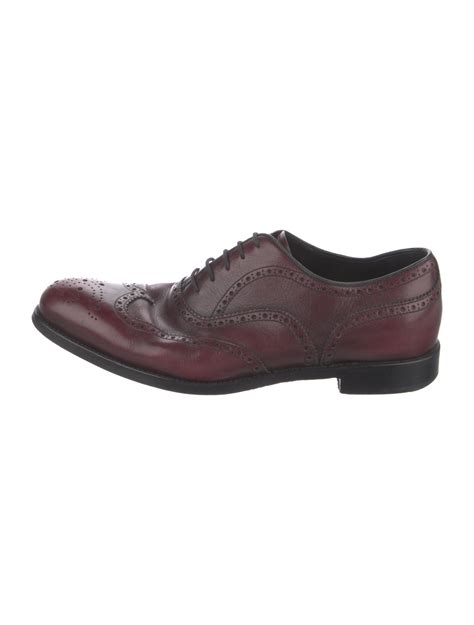 Hermès Vintage Patent Leather Brogues Black Oxfords Shoes