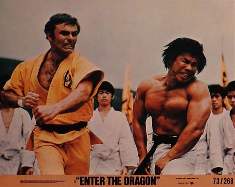 John Saxon Bolo Yeung Enter The Dragon John Saxon Enter