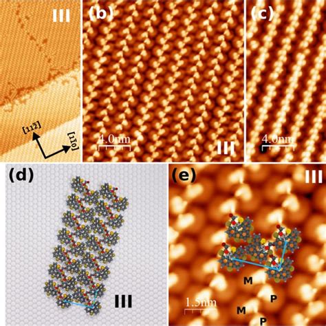 STM Images Of Highly Ordered Monolayer Of Rac 7 TH Dial Molecules On