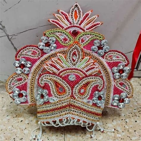 Multicolor Laddu Gopal Mukut For Temple At Rs 300 Piece In Patna ID