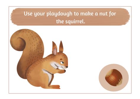 Autumn Playdough Mats Teaching Resources