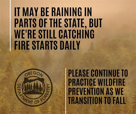 Oregon Forestry On Twitter Though The Weather Is Changing Odf Is