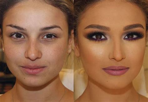 Before And After Photos Showing The Transformative Power Of Makeup