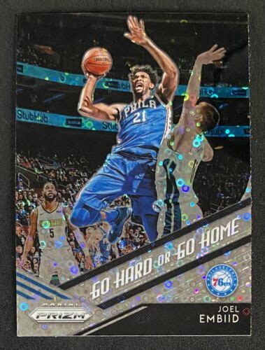 Panini Prizm Joel Embiid Fast Break Disco Prizm Go Hard Or Go