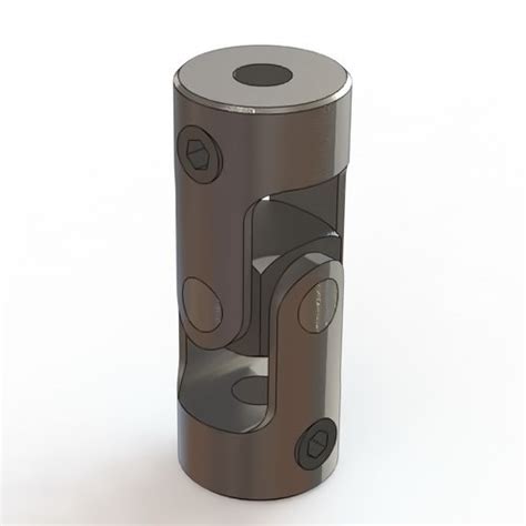 Universal Joint 3d Model For Solidworks