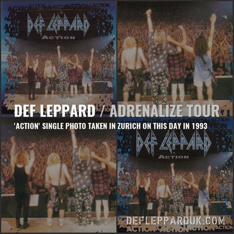 Def Leppard S Adrenalize Tour In Zurich 28 Years Ago