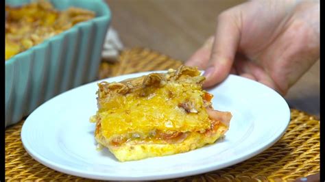 Tarta de jamón queso y tomate En pocos pasos un plato riquísimo