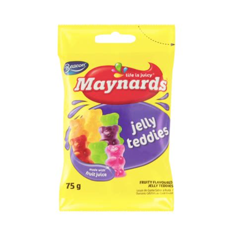 Maynards Fruit Flavoured Jelly Teddies 48 X 75g Buy Online In South