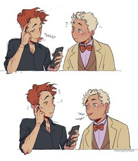 Pin En Good Omens Dibujos Divertidos Ilustraciones Dise O De C Mic