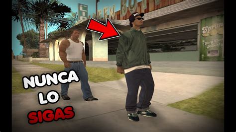 Nunca Sigas A Ryder En El Gta San Andreas O Pasar Esto