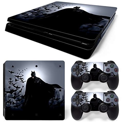 Elton Batman Grey Black Theme M Skin Sticker Cover For Ps Slim