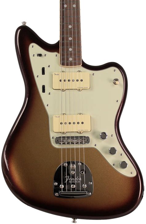 Fender American Ultra Jazzmaster Rosewood Mocha Burst Humbucker Music