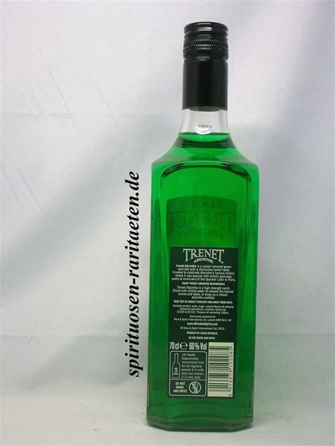 Trenet Classic 07 L 60 Absinthe Authentic And Premium Welt Der