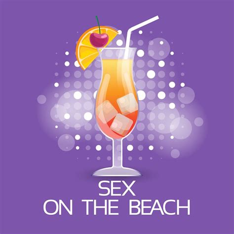 C Ctel De Sexo En La Playa Vector Premium