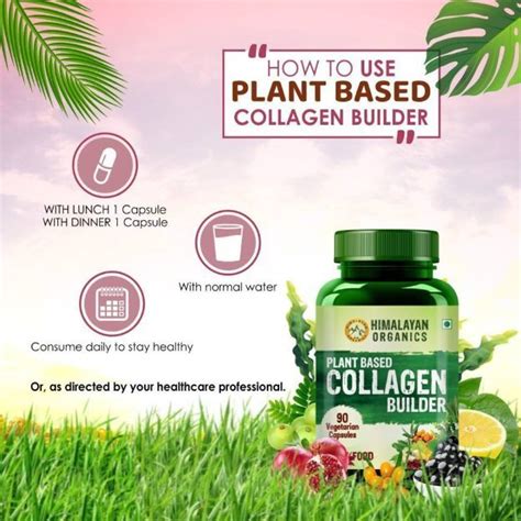 Himalayan Organics Plant Based Collagen Builder For Hair And Skin With