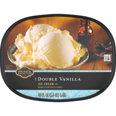 Private Selection Double Vanilla Ice Cream Tub Oz Ralphs