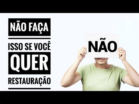 Não faça isso se você quer Restauração YouTube