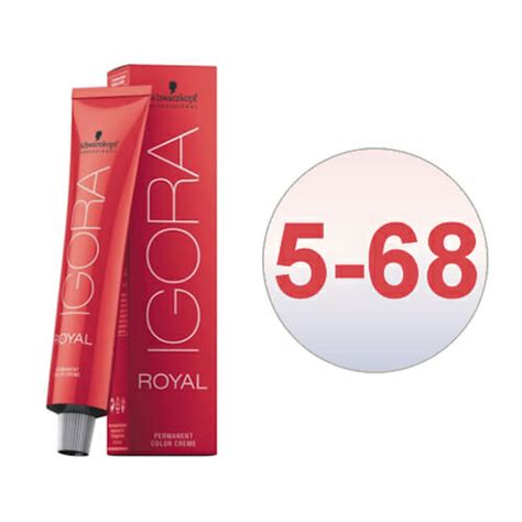 Schwarzkopf Igora Royal 5 68 Light Brown Chocolate Red Direct Salon